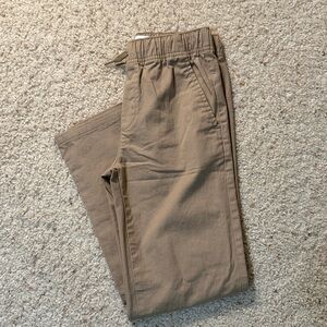 Old Navy Straight Built In Stretch Tan Pants
